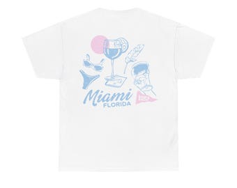 Retro Bachelorette Tshirt, Customizable Bachelorette Shirt, Bachelorette Party, Miami Bachelorette, Bachelorette Favors, Vintage