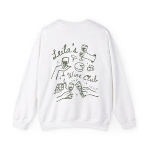 Wine Club Bachelorette Crewneck, Bachelorette Sweatshirts, Bachelorette Favors, Bachelorette Party, Bachelorette Weekend, Sonoma