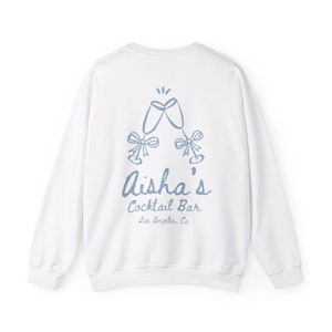 Custom Bachelorette Sweatshirts, Bachelorette Crewnecks, Matching Sweatshirts, Bachelorette Merch, Bows and Champagne