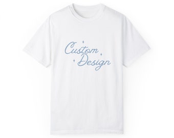 Custom Premium Tshirt - Two Print Areas (Front AND Back)