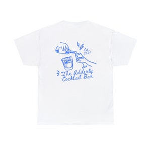 Cocktail Bar Bachelorette Shirt, Custom Bachelorette Tshirts, Matching Shirts, Hand Drawn Style Cocktail Lounge Shirt