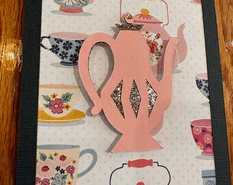 Teapot card