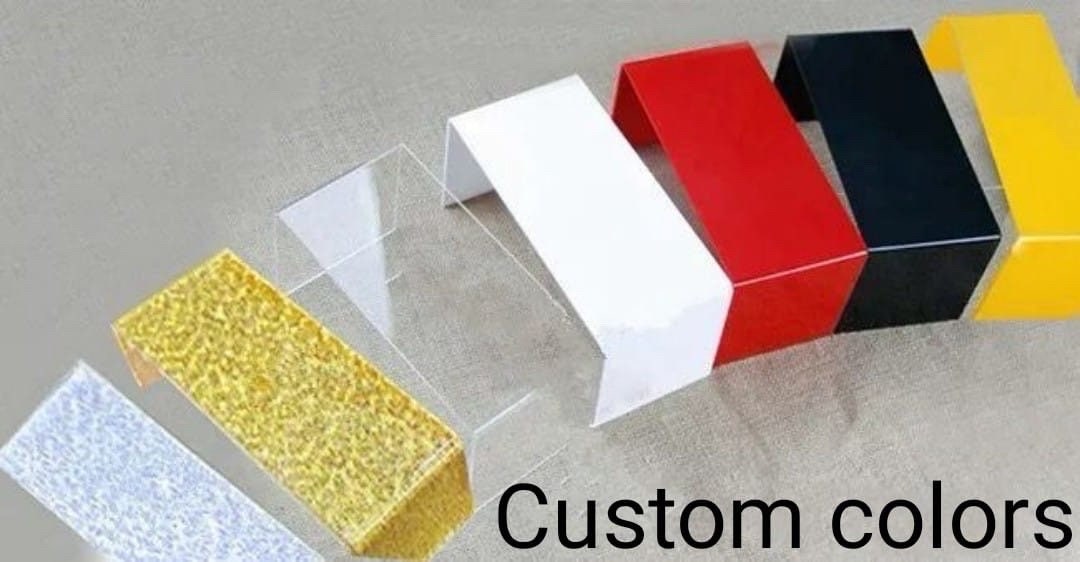 4 Sets Acrylic Display Boxes for Events, Acrylic Box With Lid, Cube