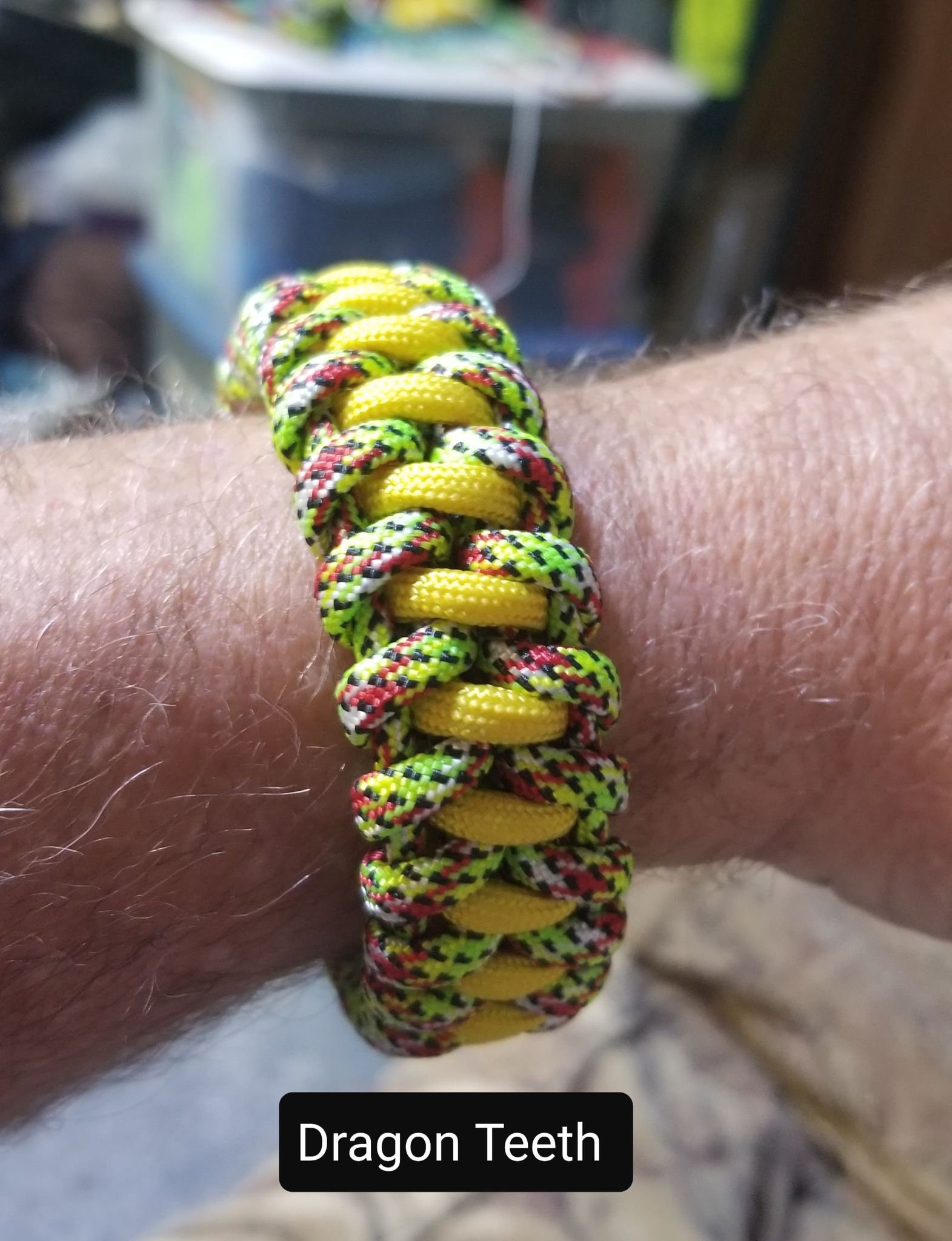 Dragon Teeth Paracord Bracelet Etsy