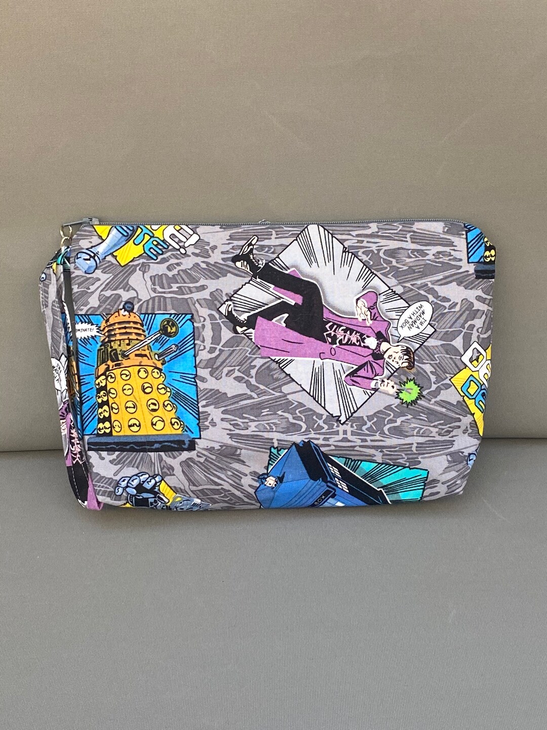 Dr Who Mad Man With a Blue Box Wristlet - Etsy