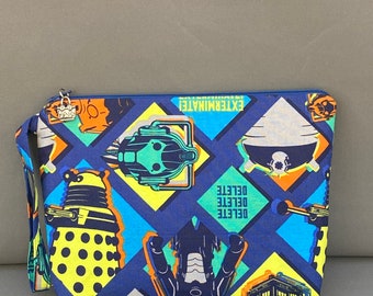 Dr Who Daleks & Cybermen Wristlet