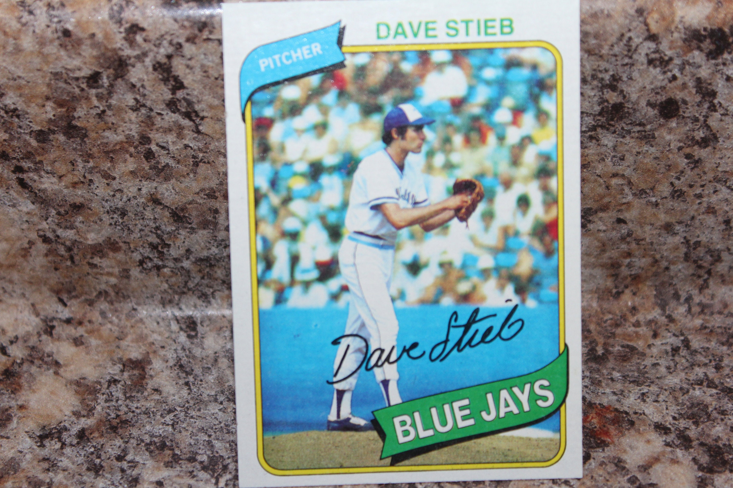 1980 Topps Baseball Blue Jays Dave Stieb Rookie Card77 