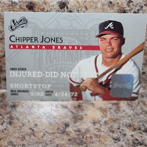 Chipper Jones Autographed Atlanta Braves Hat (JSA/MLB) - Autographed Hats  at 's Sports Collectibles Store