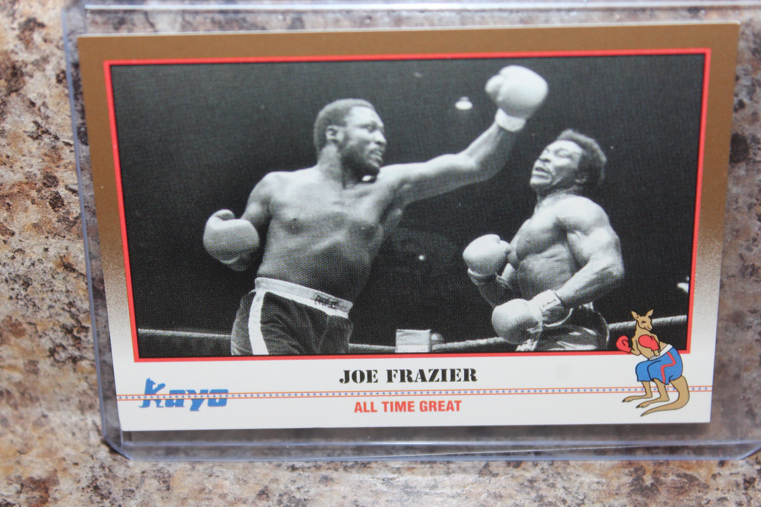 1991 Kayo Boxing All Time Great Joe Frazier Hof Card248