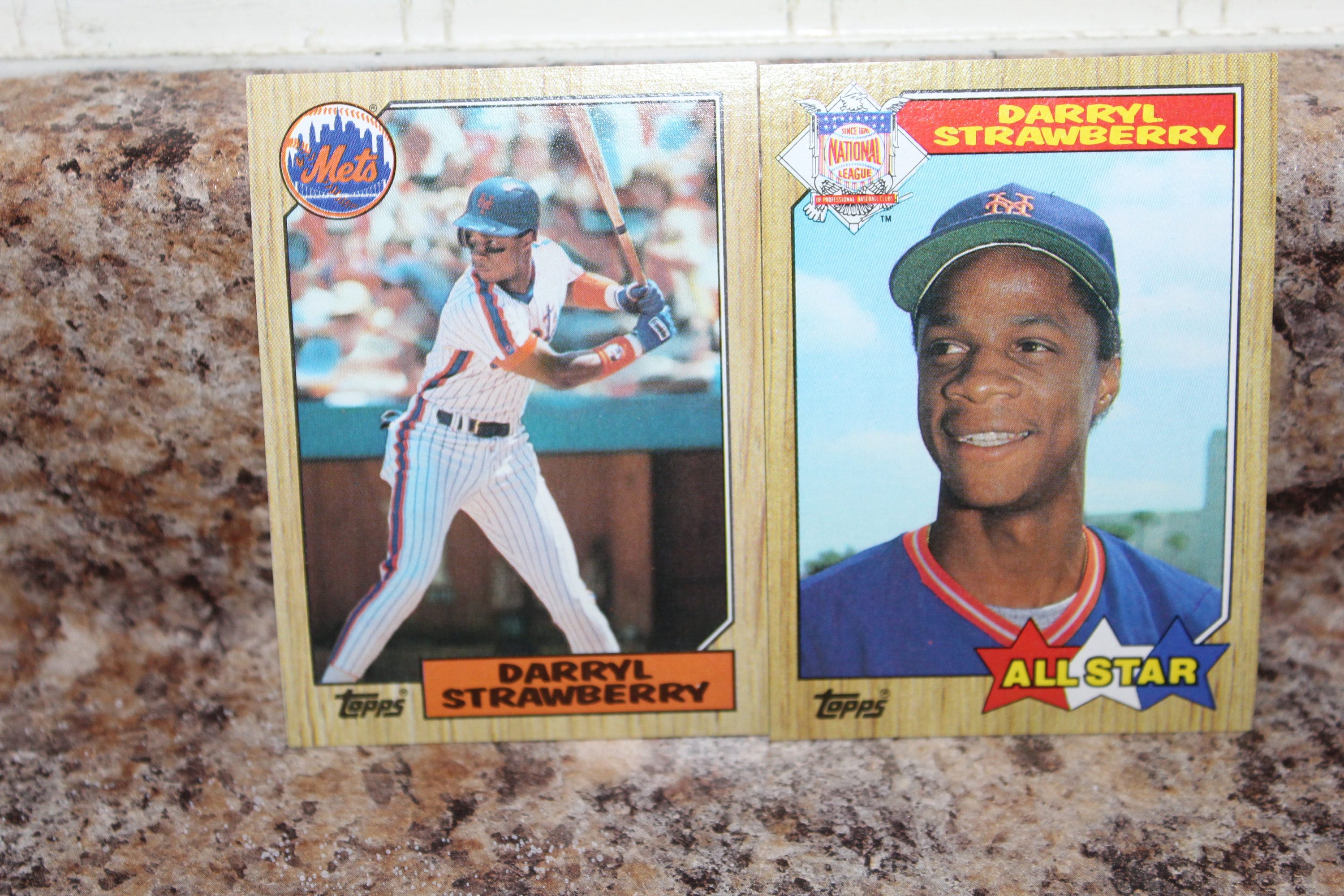 1987 topps darryl sales strawberry all star