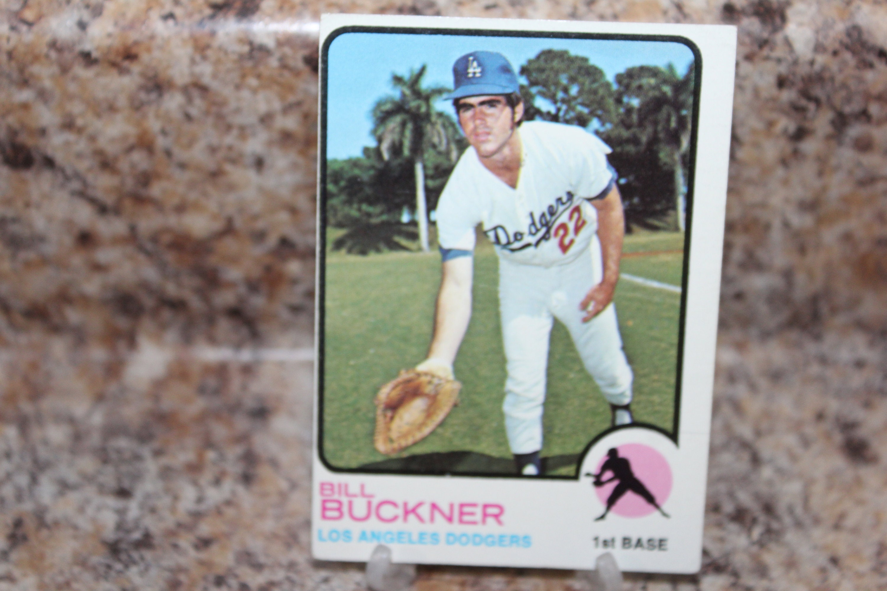 1973 Topps Baseball Dodgers Bill Buckner Card368 