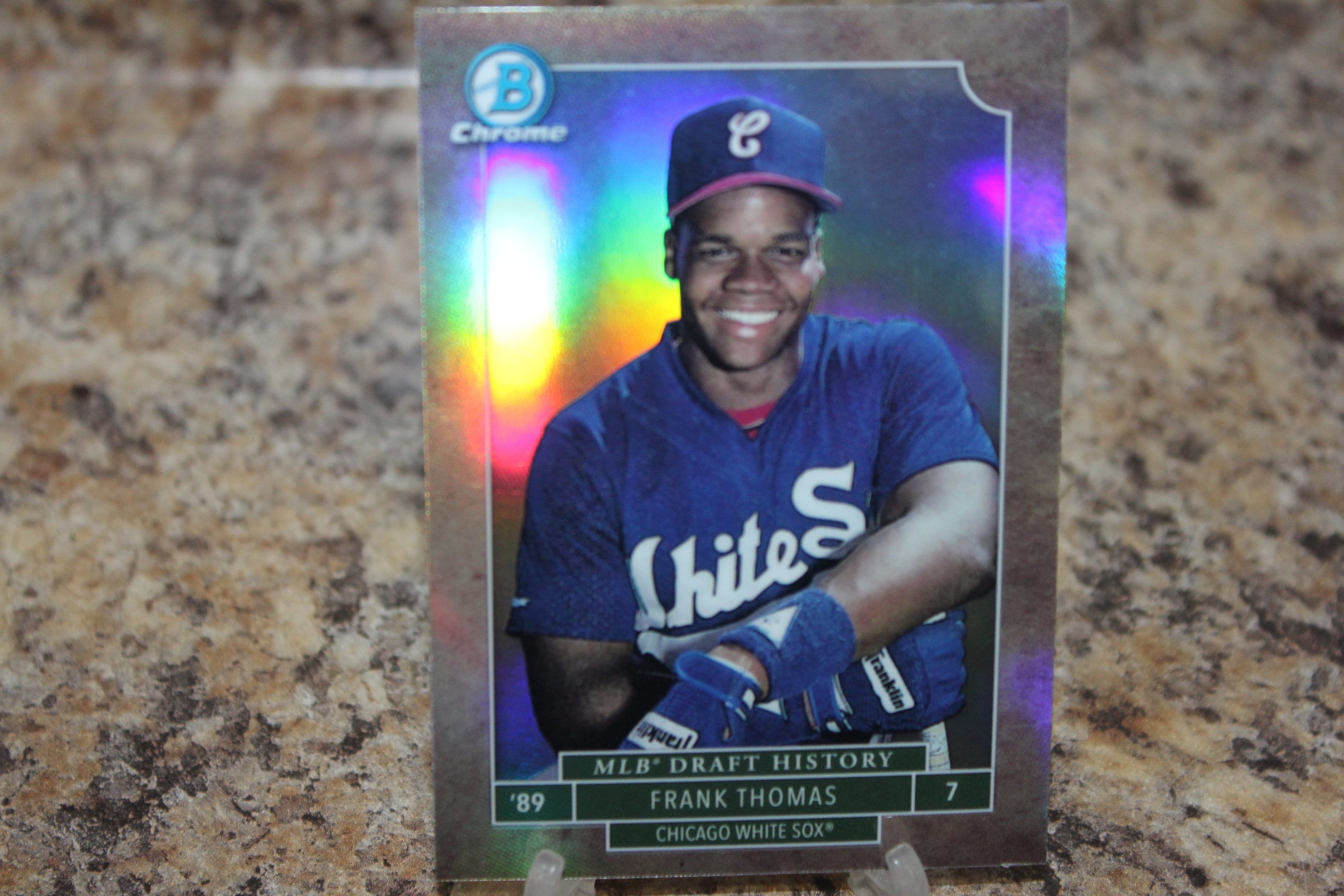 2016 Bowman Chrome White Sox Frank Thomas Hof Cardmlbd-ft 