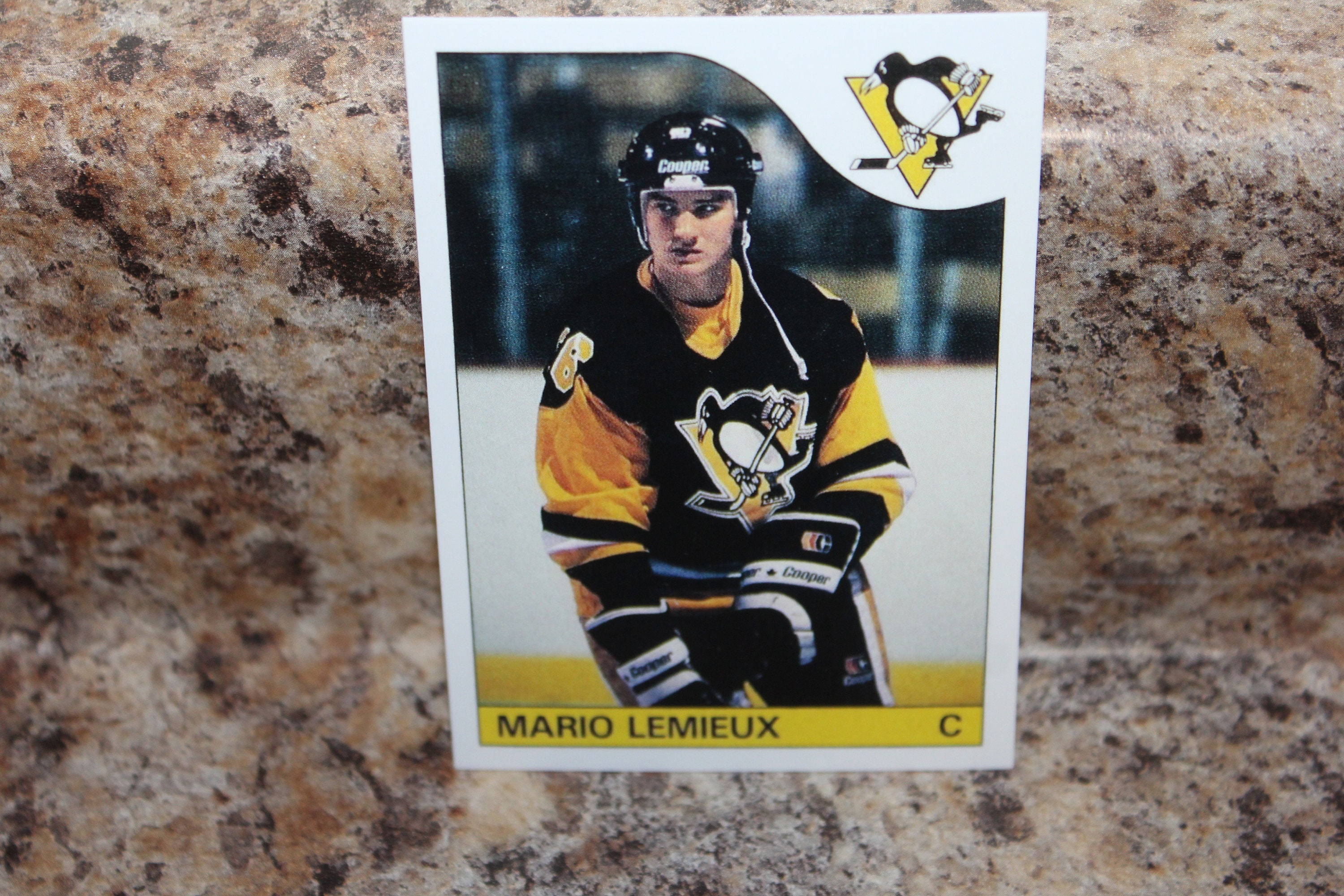 Mario Lemieux Jersey Sticker Art Print for Sale by brittaapriliy