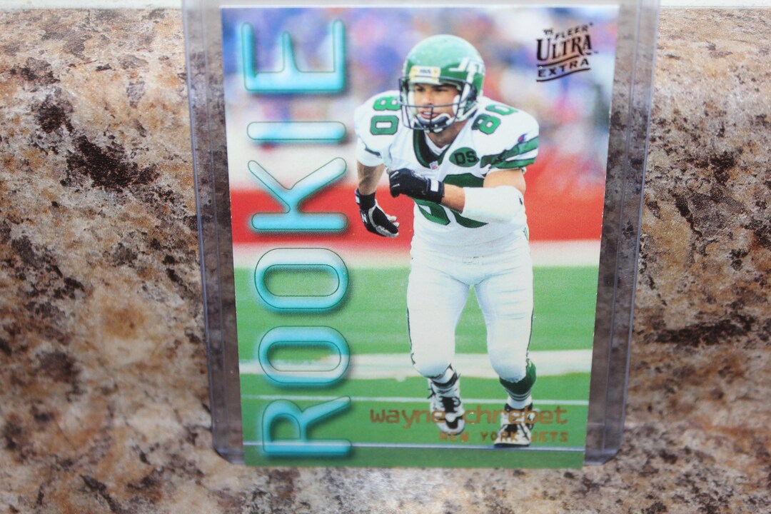 1995 Fleer Utra Extra Football New York Jets Wayne Chrebet-wr - Etsy