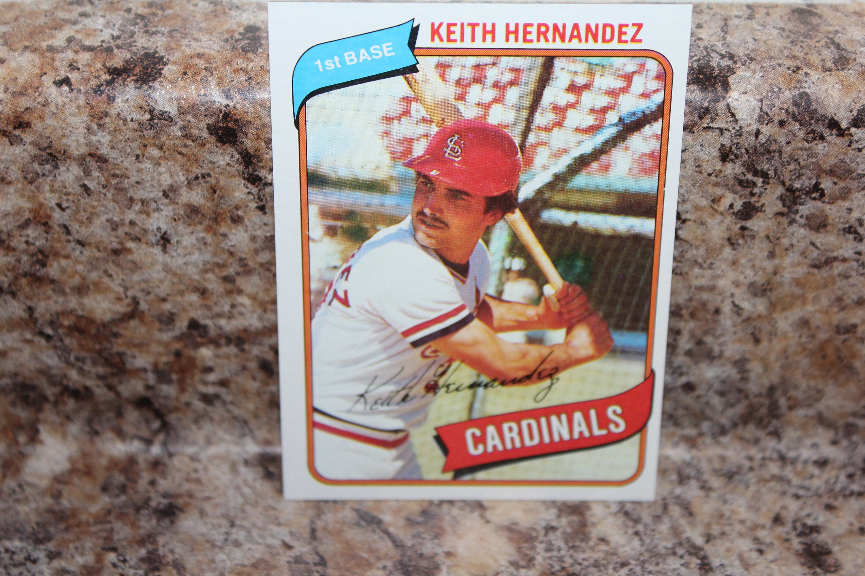 Keith Hernandez Signed St Louis Cardinals Throwback Powder Blue