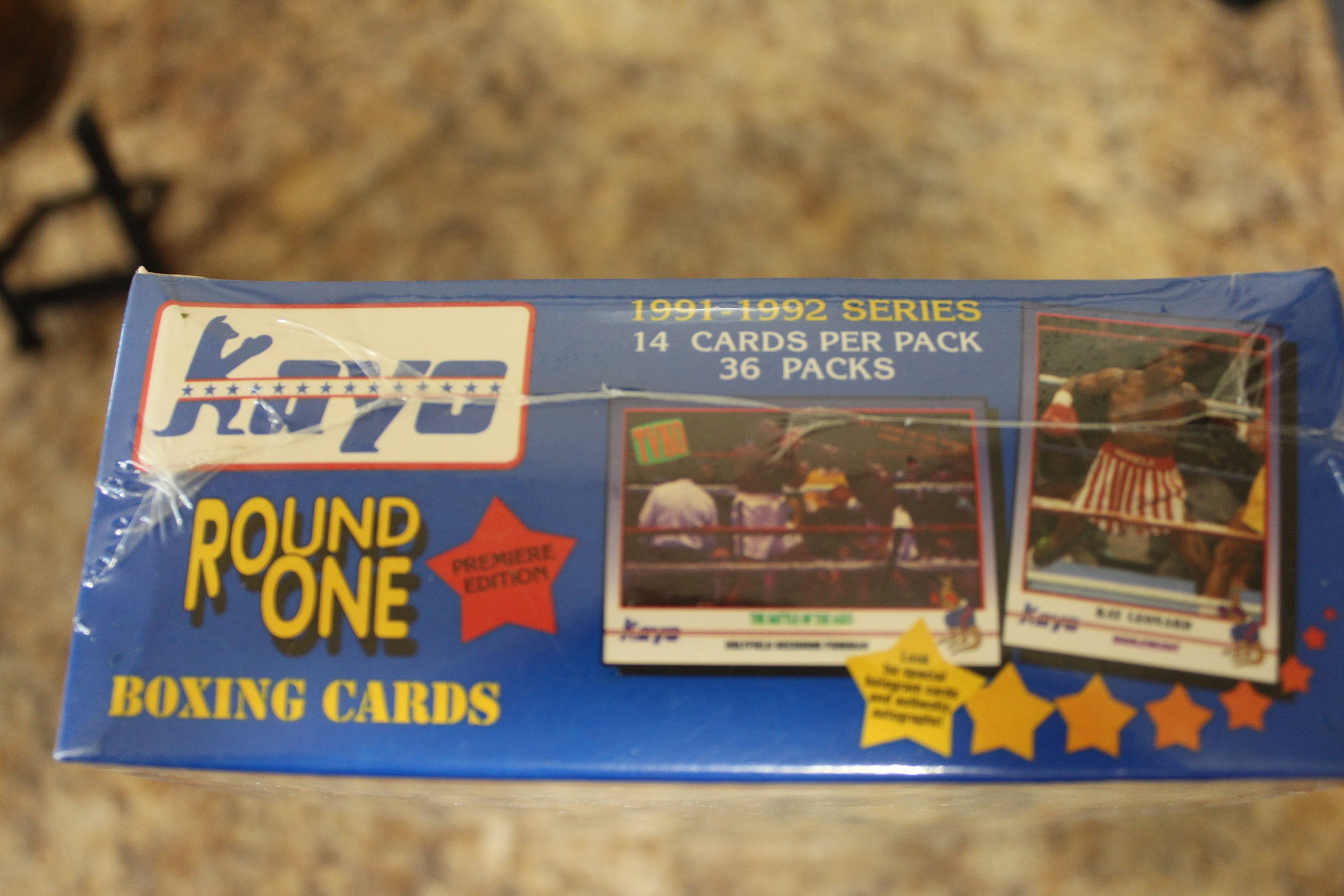 19911992 Kayo Boxing Cards Round One 14 Cards per Pack 36 Etsy