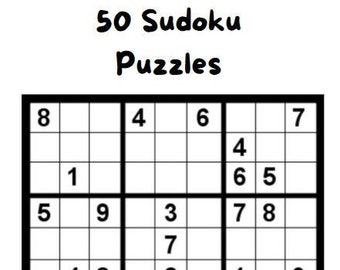 sudoku etsy