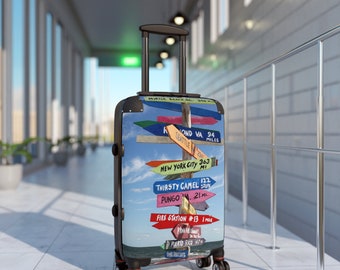 Personalized Suitcase | Cabin Suitcase | Custom Suitcase with your picture| Custom Luggage | Personalized Luggage Spinner