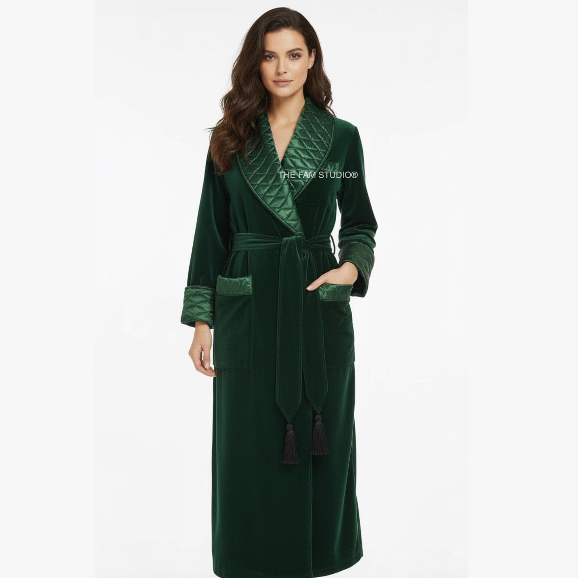 Ladies Quilted Dressing Gown - Etsy