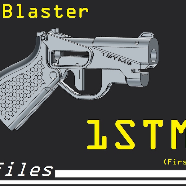 First Mate 3D Printed Compact Toy Foam Dart Blaster Stringer | STL FILES ONLY