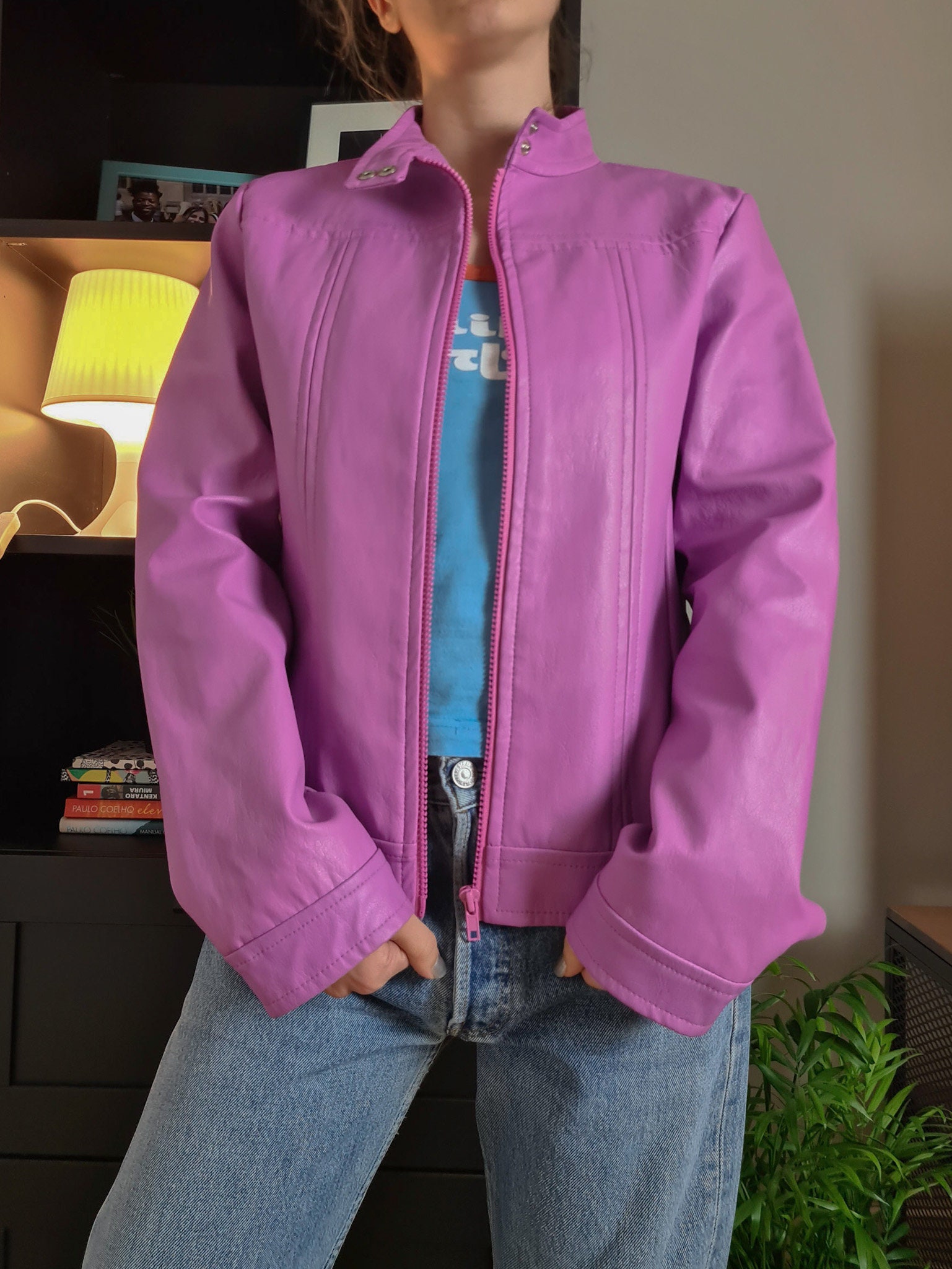 2000s Moto Jacket - Etsy