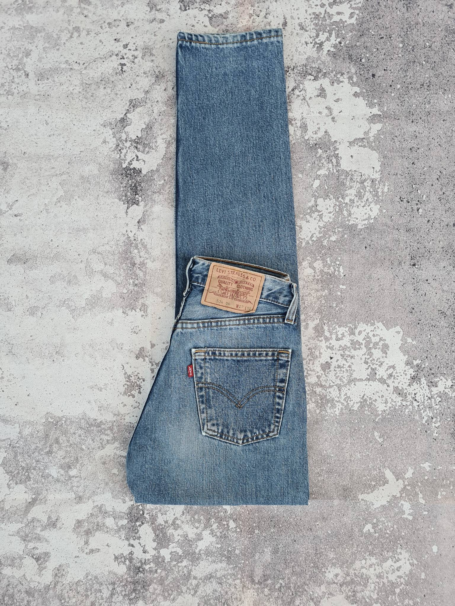 Vintage 1990'slevi's 534 Jeans Inlight Etsy