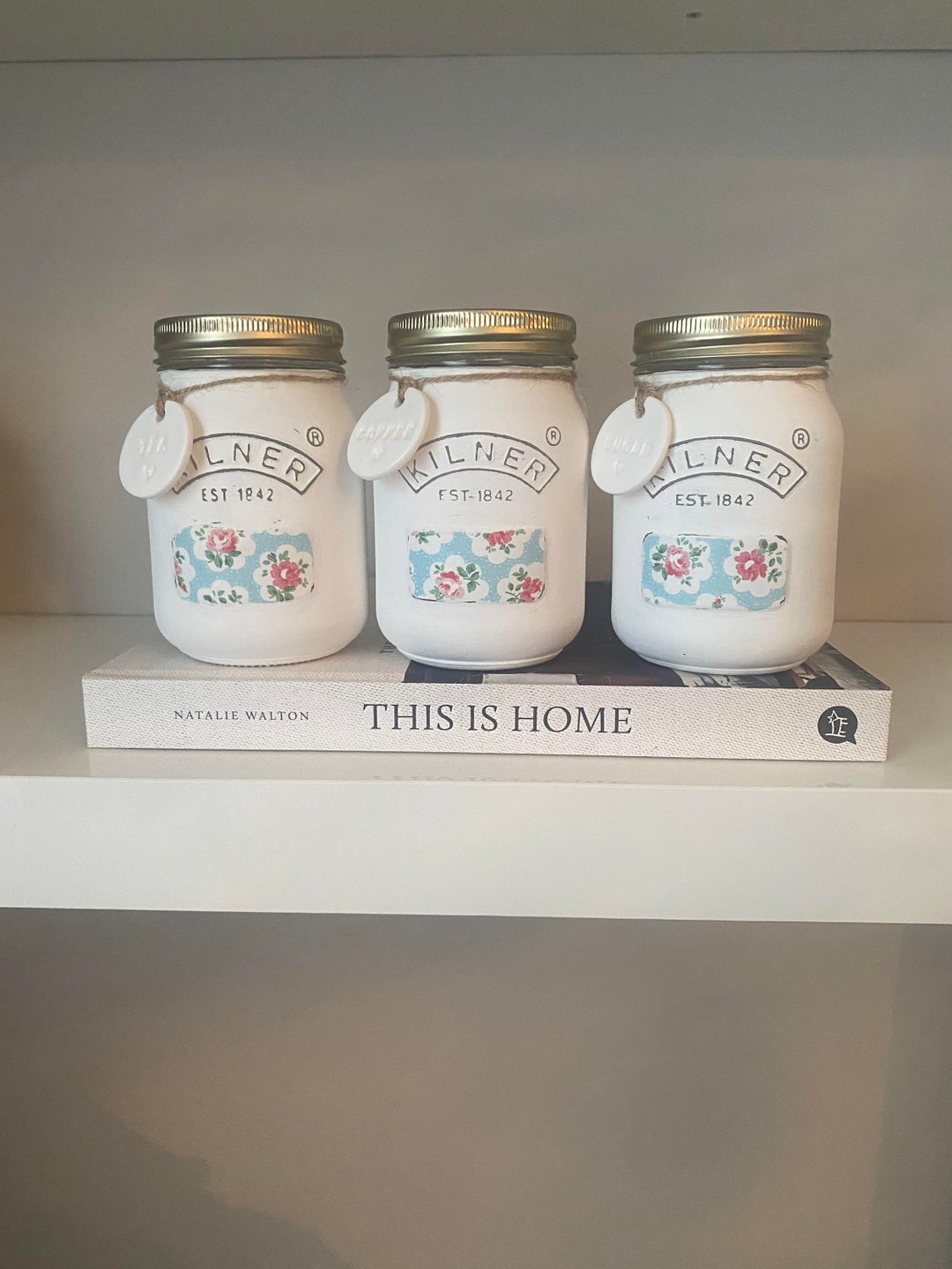 Cathkidston Inspired / Tea Coffee Sugar Canisters Etsy UK