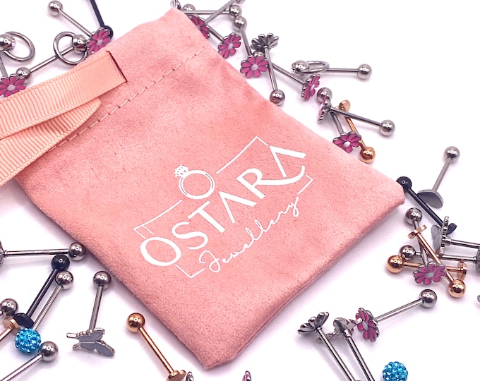 Mystery Bag Job Lot Lucky Dip Selection Tongue Bar Piercing Surprise Bargain Sexy Jewellery 316l