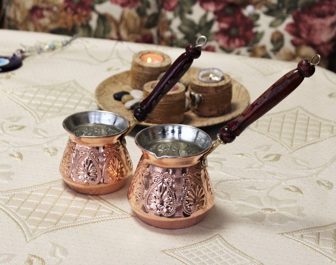 Turkish Copper Coffee Pot,vintage Traditional Copper Coffee Pot,coffee