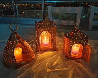 Copper lantern, handmade copper candle lantern, incense burner,rustic home decor,incense holder,copper lamp,copper gift,christmas gift ideas