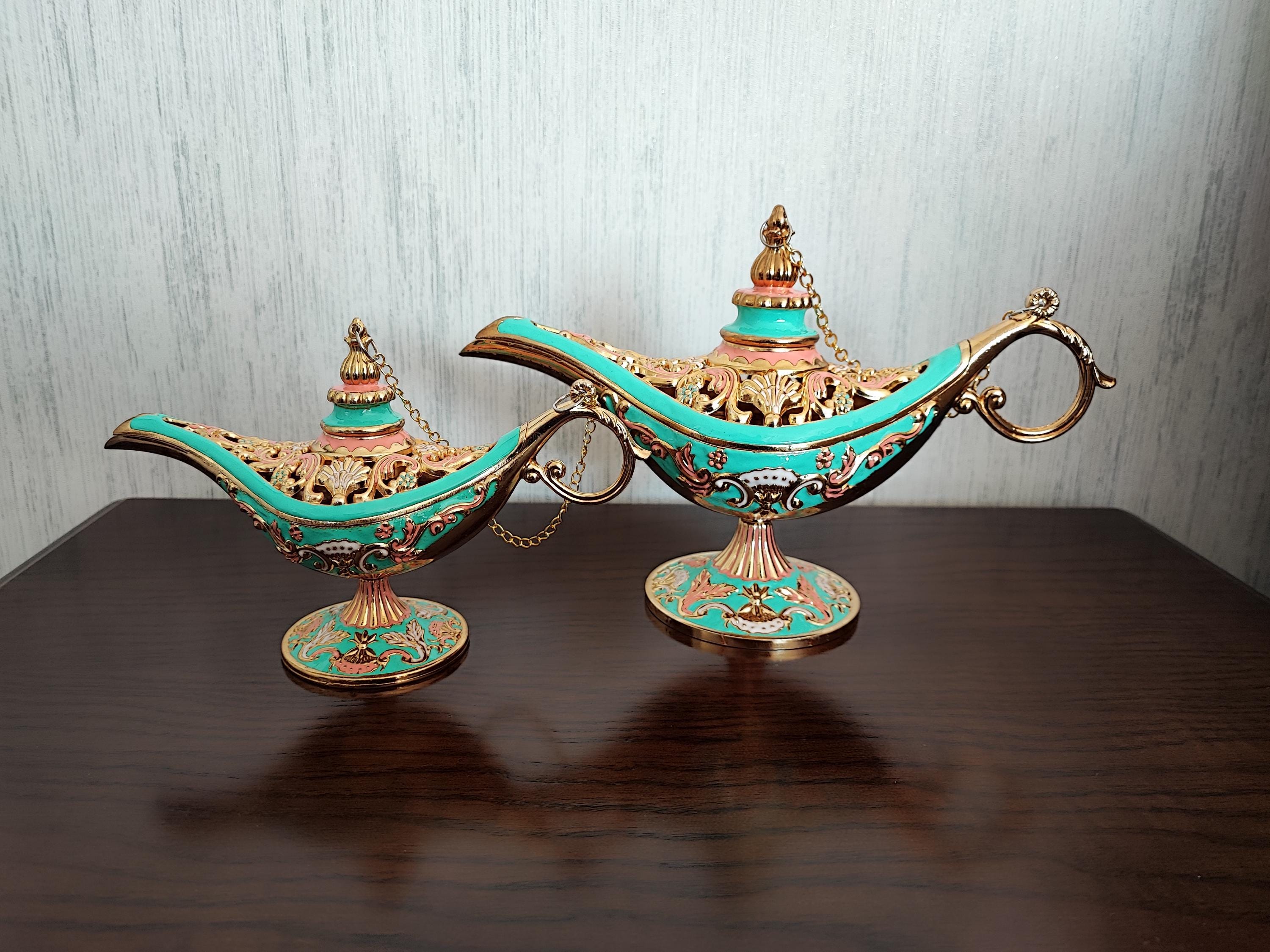 Aladdin's Magic Lamp, Large Genie Lamp, Aladdin's Oil Lamp,table Aladdin's Magic Lamp, Large Genie Lamp, Aladdin's Oil Lamp,table