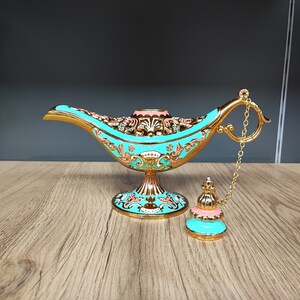 Aladdin's Magic Lamp, Large Genie Lamp, Aladdin's Oil Lamp,table ...