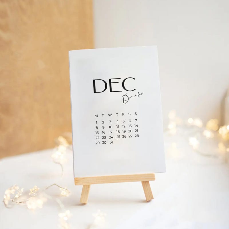 Mini 2025 Wall Calendar - Etsy