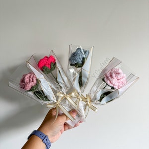 Crochet Roses (Flowers) Bouquet