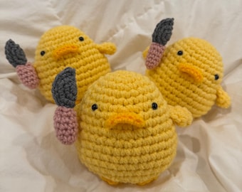 Duck with Knife