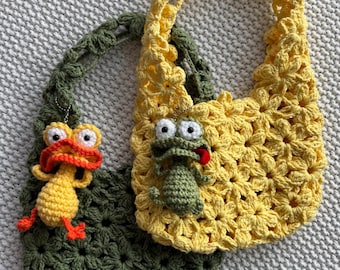 Derpy Frog and Duck