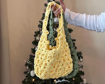 Crochet Flower Bag