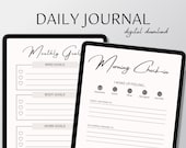 Digital Daily Journal, 11 Minimalist Templates, Adhd digital planner, Witchy digital planner, Goodnotes planner, Digital diary notability