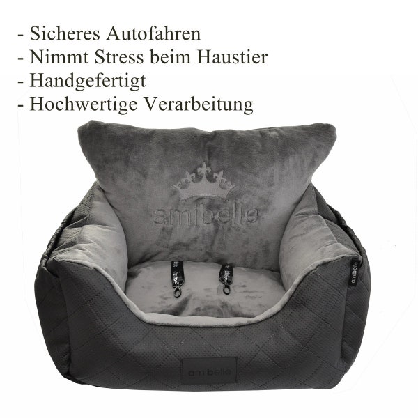 Neue Kollektion! Premium Hunde Transport, Hundeautositz, Autositz, Sitz " Soft "