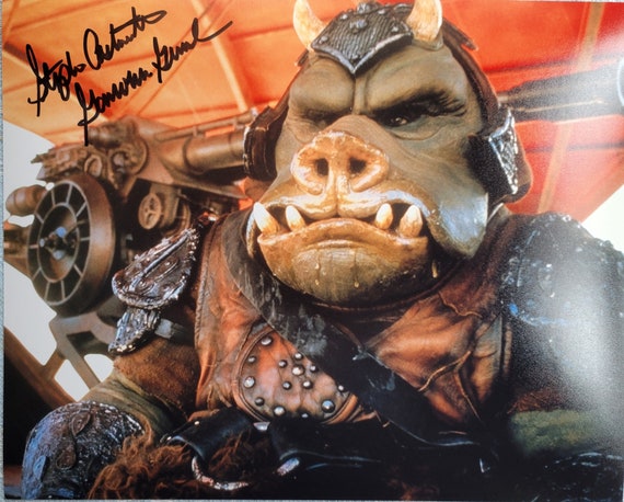 Stephen Costantino Signed 8x10 Photo Gamorrean Guard Return of the