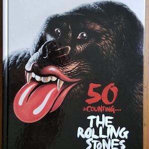 Rolling Stones 50 & Counting official hardcover program