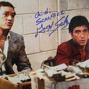 Angel Salazar signed 8x10 photo Chi Chi Scarface
