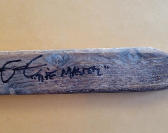 Mark Metcalf The Master signed stake Buffy the Vampire Slayer JSA coa