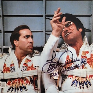 Burton Gilliam signed 8x10 photo Honeymoon in Vegas The Flying Elvises Beckett coa