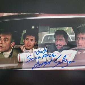 Angel Salazar Chi Chi signed 8x10 photo Scarface