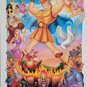 Póster de la película Hércules a doble cara McDonalds