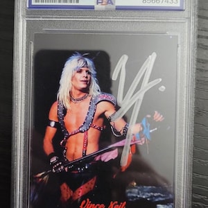 Motley Crue Signed - Etsy