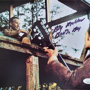 Billy Redden The Banjo Boy signed Dueling Banjos 8x10 photo DELIVERANCE JSA coa