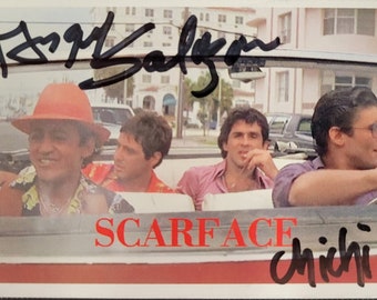 エンジェル・サラザール チチのサイン入りSCARFACEカード アル