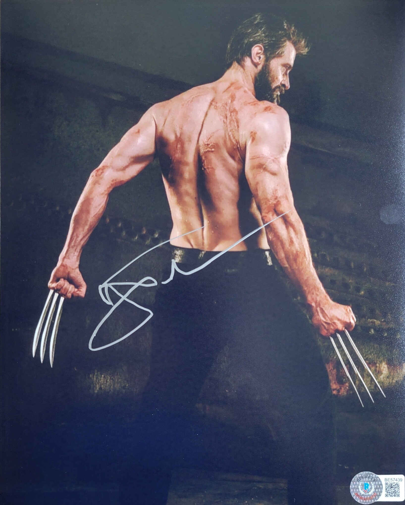 Hugh Jackman Signed 8x10 Photo Wolverine X-men Beckett Coa - Etsy
